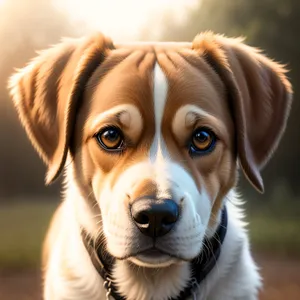 Adorable Golden Retriever Puppy with Expressive Eyes