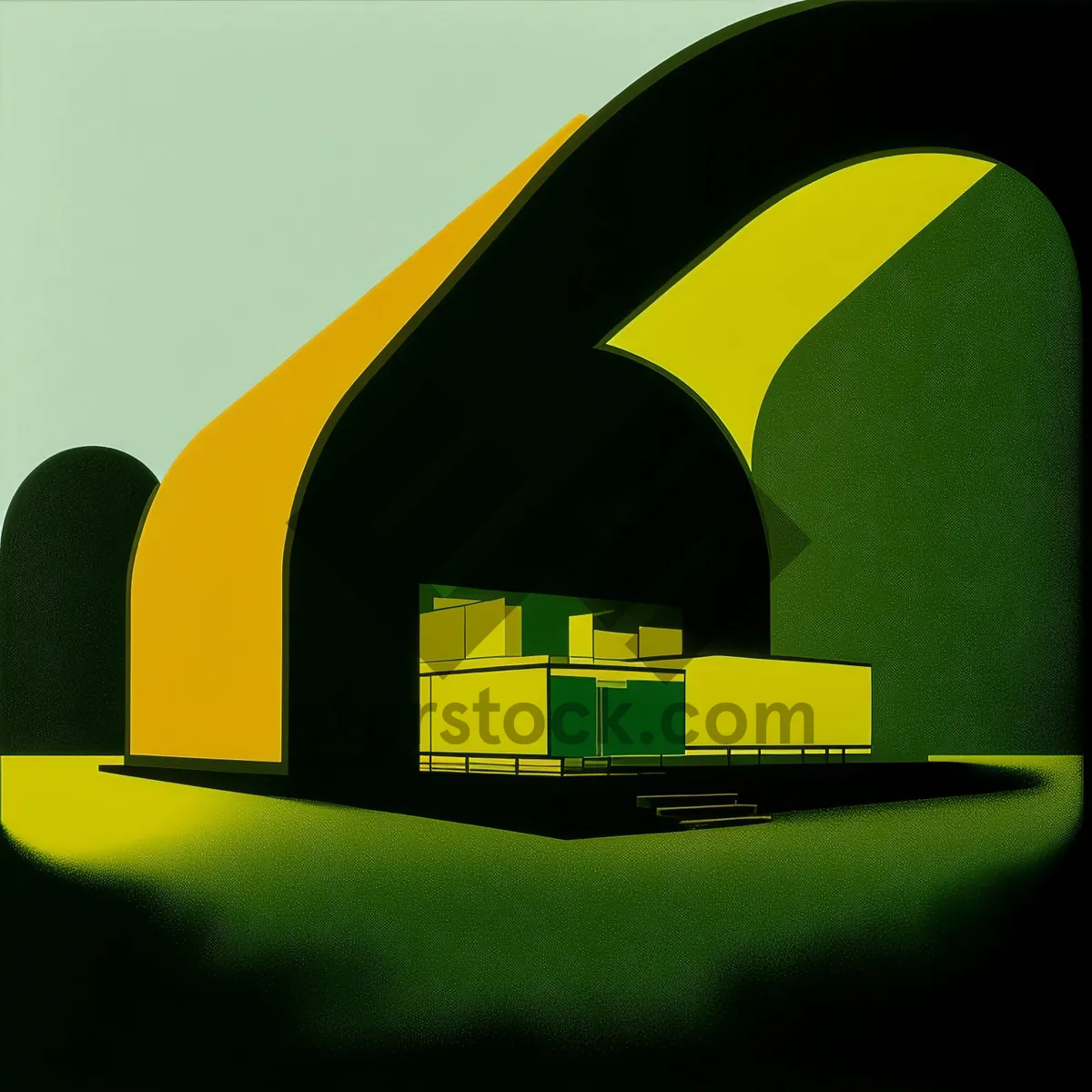 Picture of 3D digital clock icon