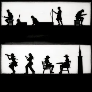 Silhouette Dance: Black Art in Sunset