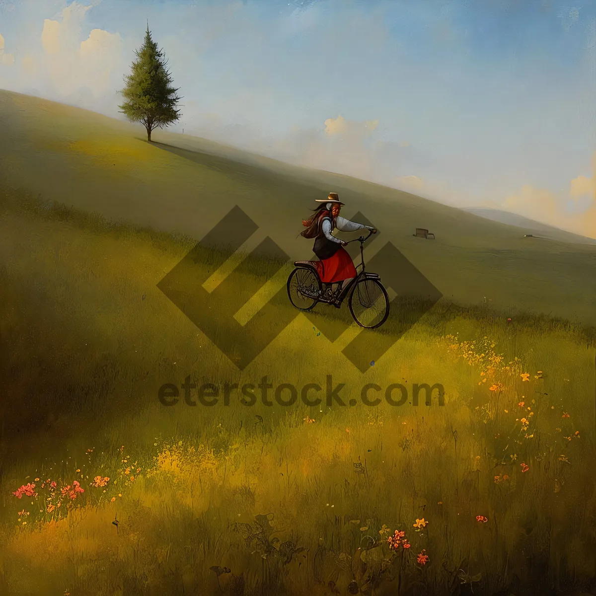 Picture of Thrilling Mountain Bike Adventure on Scenic Slopes