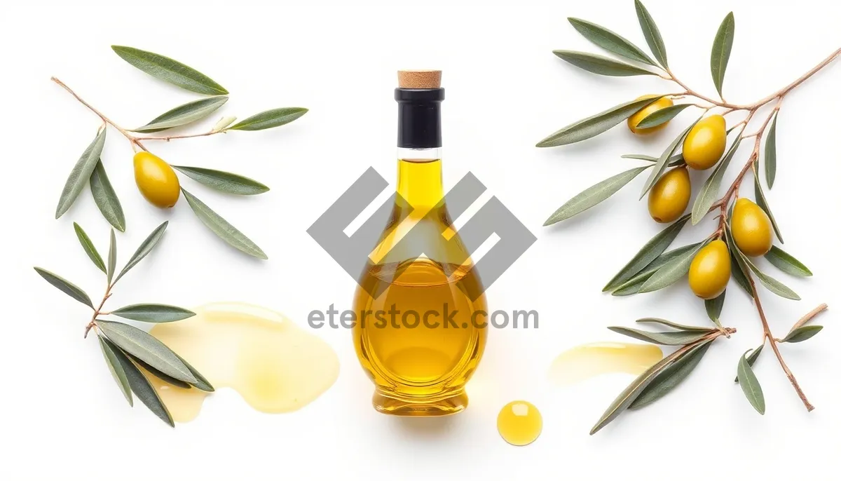 Picture of Glass of red wine on bamboo background