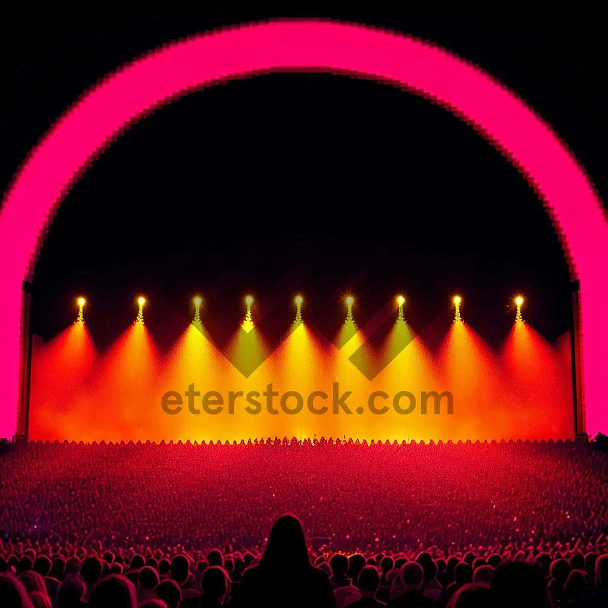 Picture of Radiant Glow: A Black Candlestick Holder Embracing the Flame