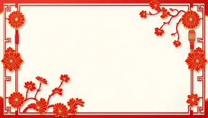 Floral Love Wallpaper Design for Valentine's Day Card