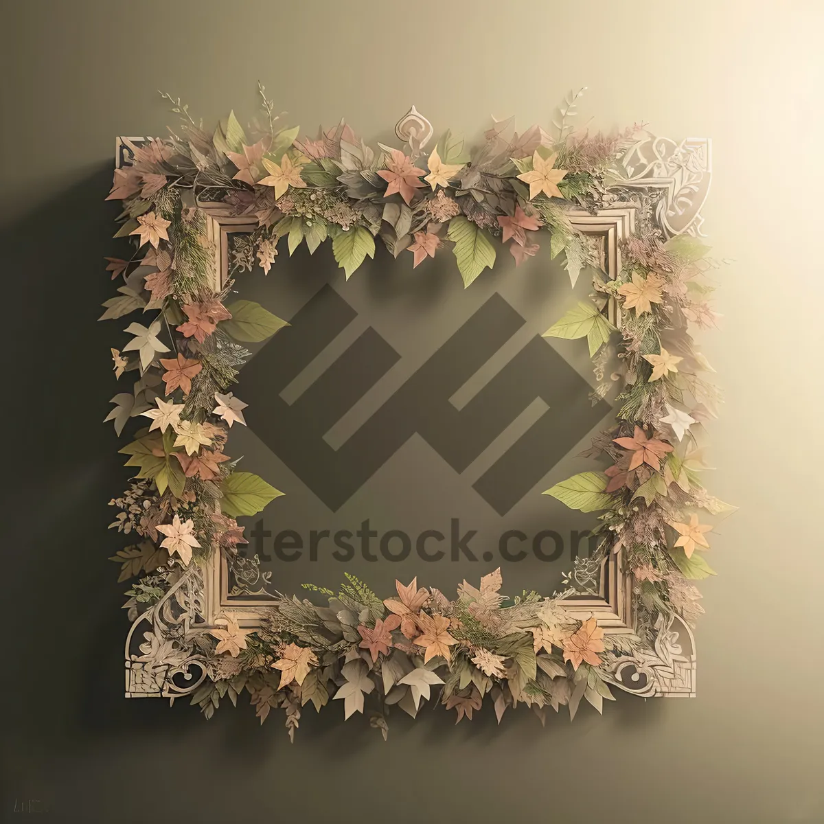 Picture of Festive Winter Holly Frame