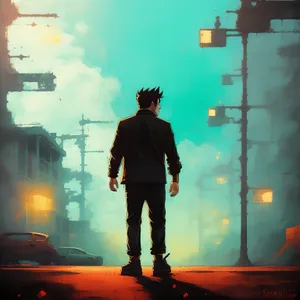 Vibrant crowd cheering at nighttime sports event in stadium.