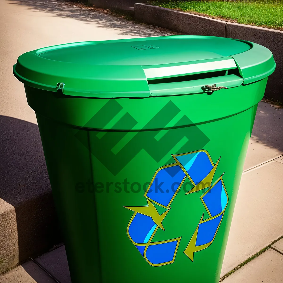 Picture of Plastic Waste Recycling Bin