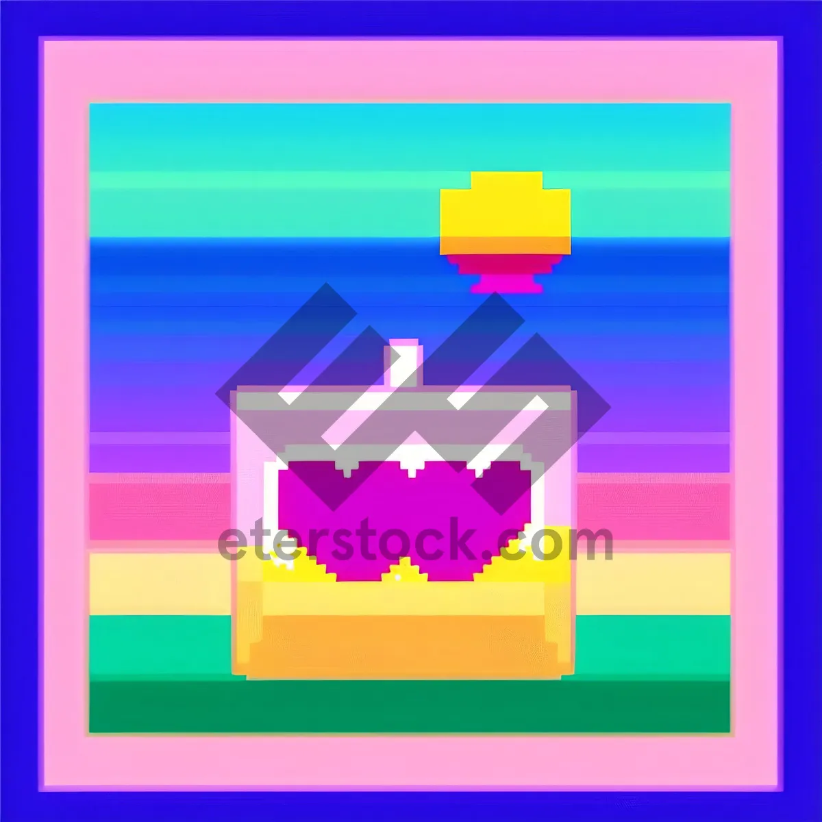 Picture of Blank Graphic 3D Symbol Sign Design