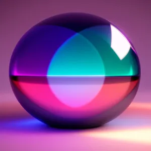 Colorful Glass Button Set: Shiny Sphere Icons