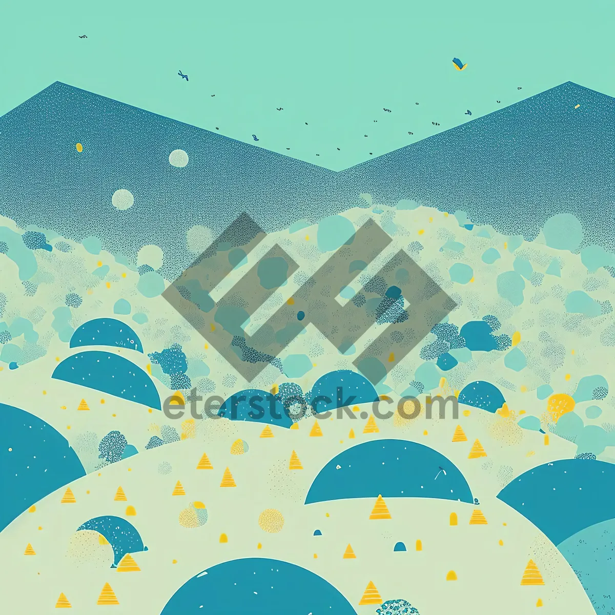 Picture of Vibrant Celebratory Confetti Pattern