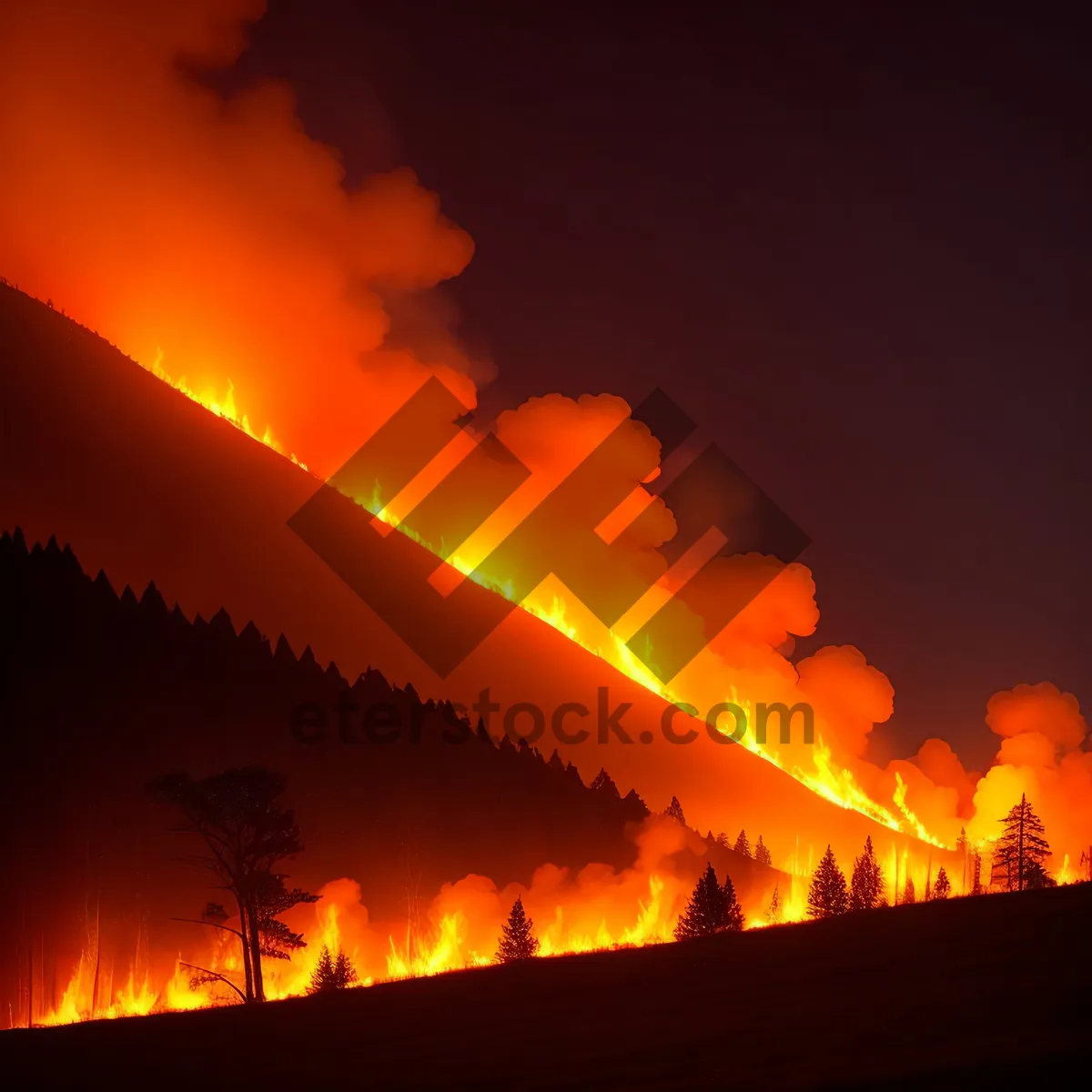 Picture of Luminous Sky at Sunset