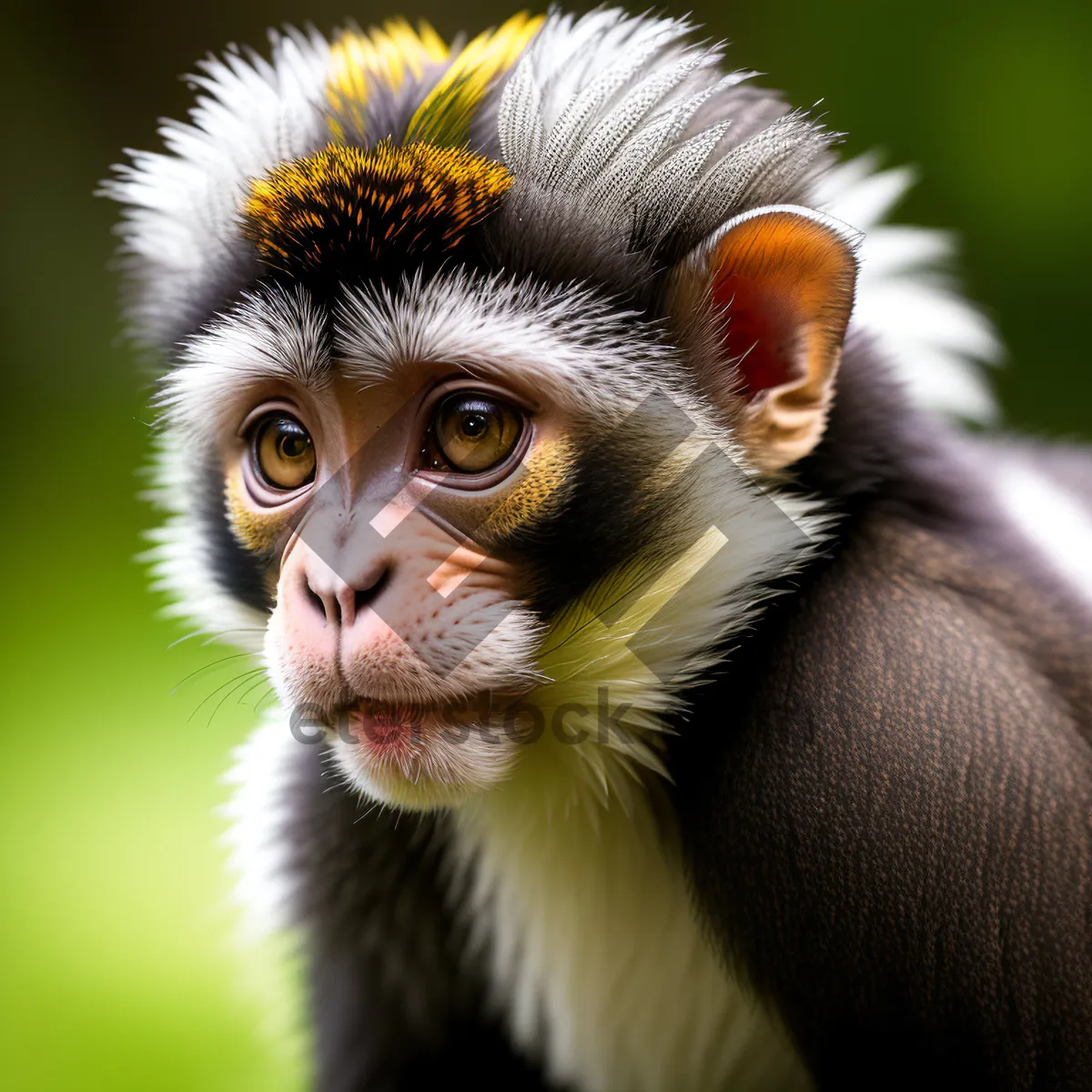 Picture of Wild Mammal Monkey in Fur