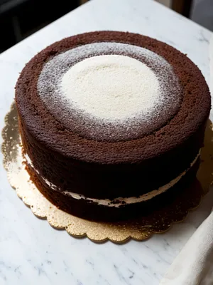 Delicious Gourmet Breakfast: Hot Chocolate Cake with Espresso