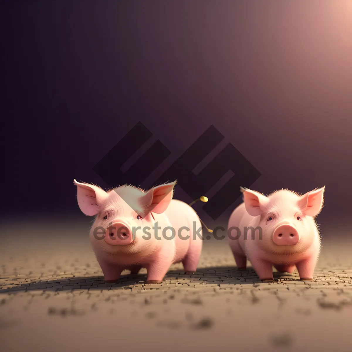 Picture of Pink Piggy Bank Wealth: Saving for Financial Security