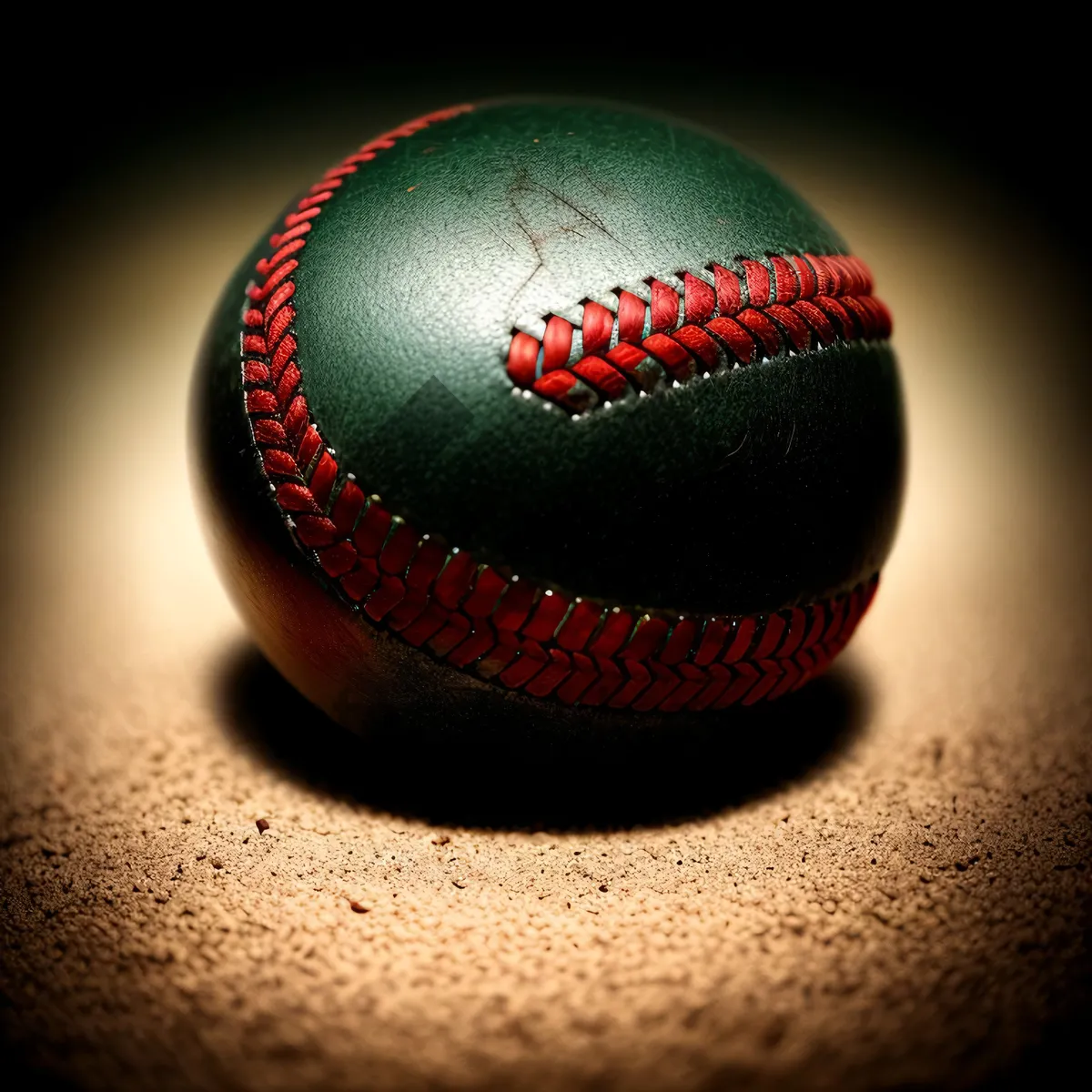 Picture of Baseball Game Equipment: Round Leather Ball for Sports