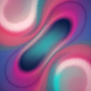 Energetic Fractal Flow - Colorful Gas-Discharge Tube Design