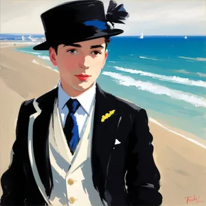 Successful Professional in Business Suit Smiling