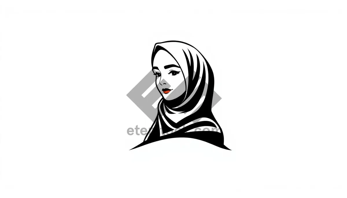 Picture of Cartoon Housewife Clip Art Cutout Drawing