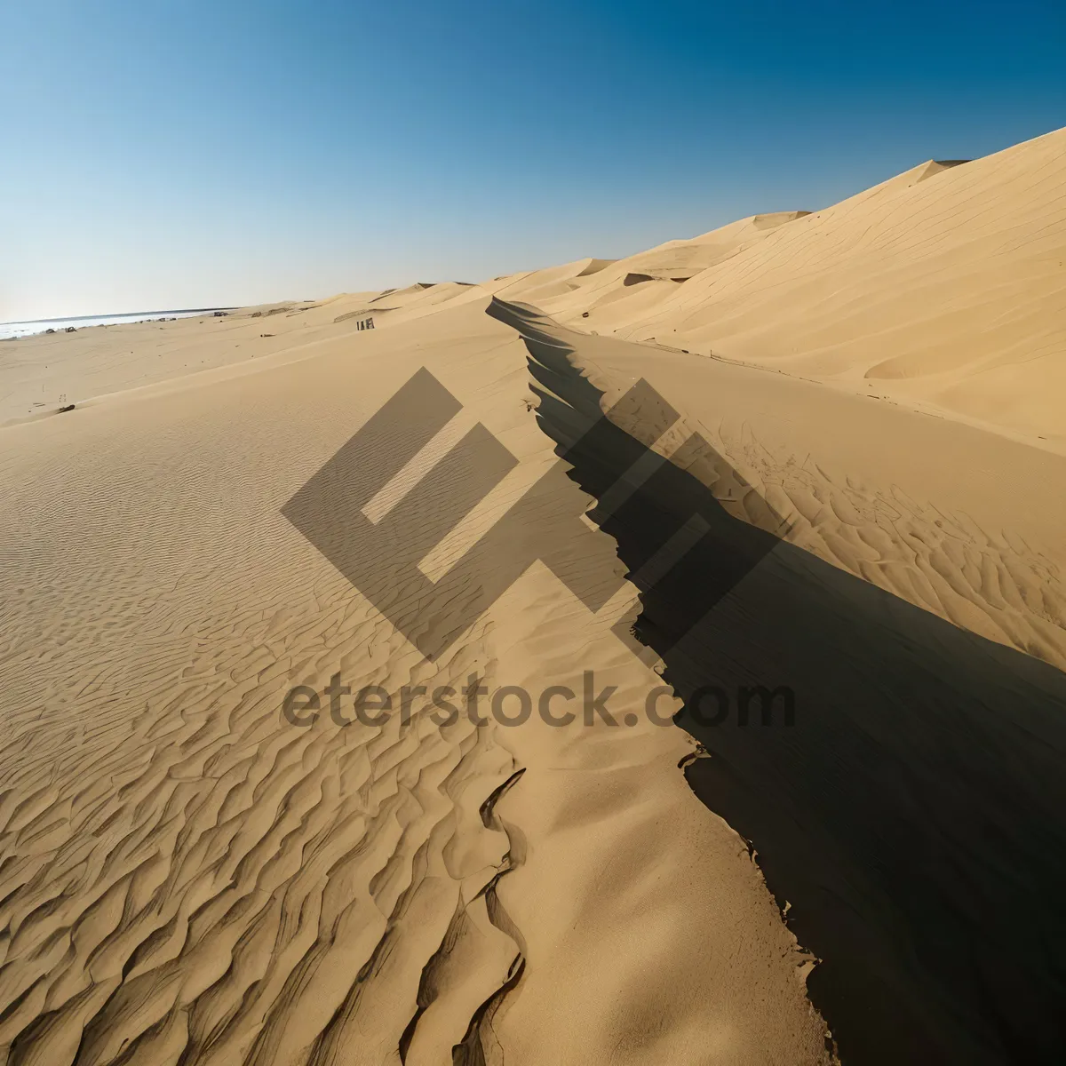 Picture of Sunny Sahara - Majestic Sand Dune Landscape