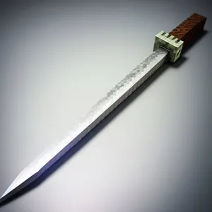 Dagger-shaped Steel Letter Opener: Versatile Metal Tool