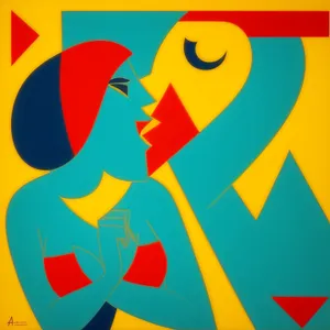 Graphic Icon Design: Symbolic Flag Sign