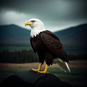 Bald Eagle in Majestic Flight