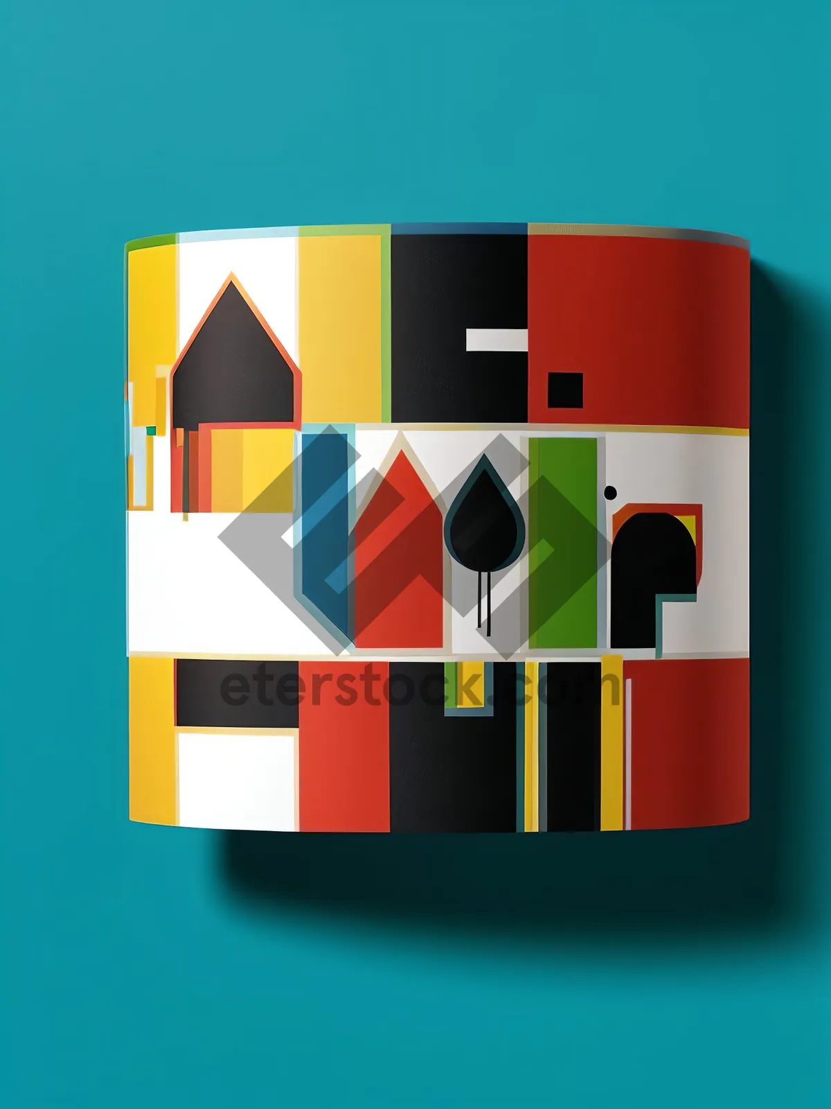 Picture of Design Symbol Set: 3D Flag Icons