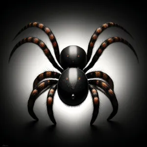 Black Widow, the notorious venomous arachnid