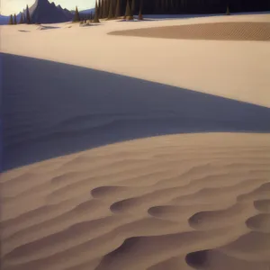 Sandy Dunes in Scenic Morocco