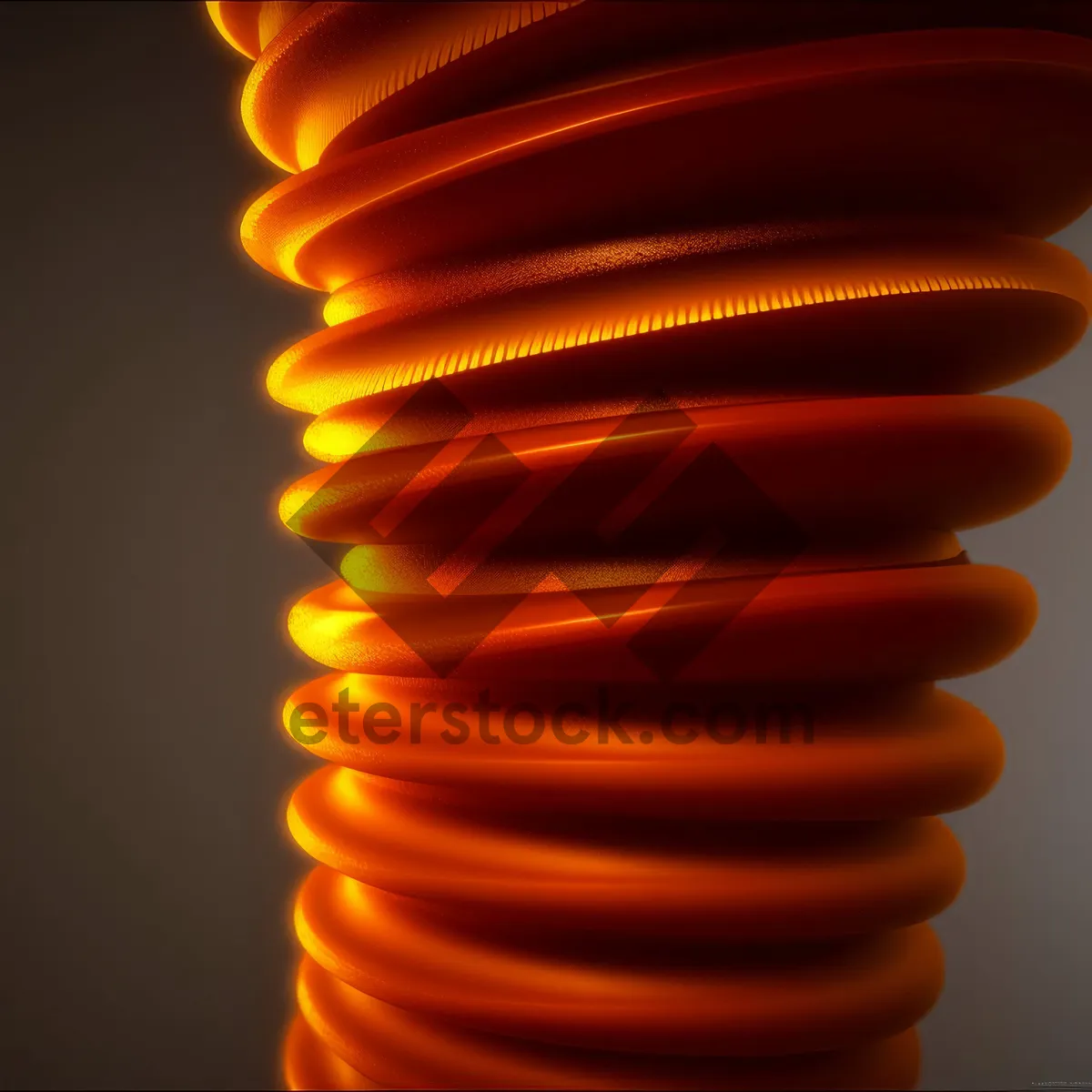 Picture of Stacked Coin Springs: Elastic Device for Financial Growth