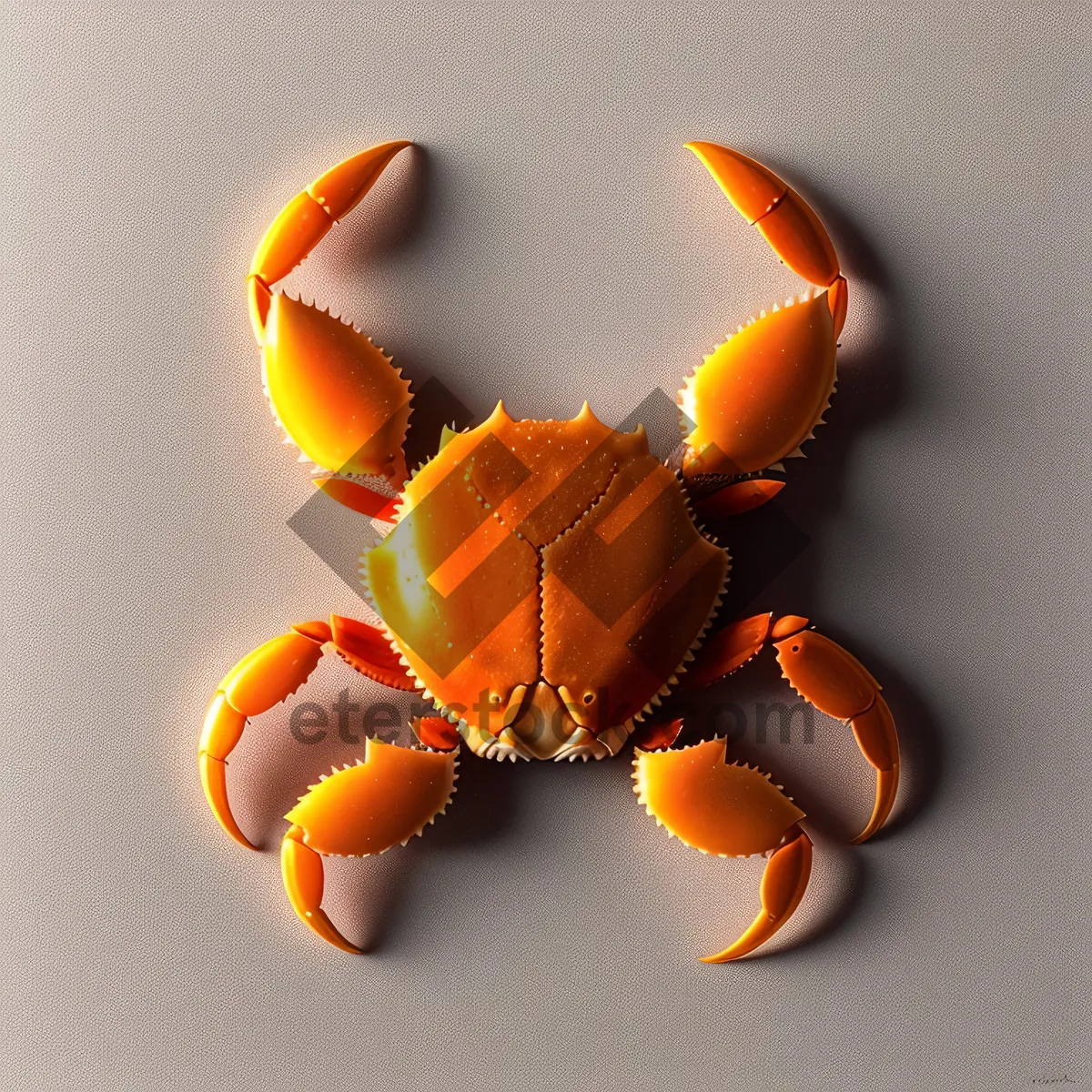 Picture of Close-up view of a Rock Crab - Arthropod Invertebrate