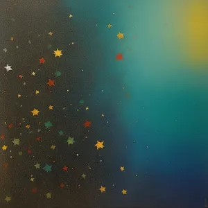 Starry Sky on Rainy Windshield