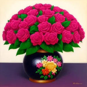 Vibrant Floral Bouquet in Pink