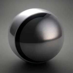Glossy Glass Egg Button Icon