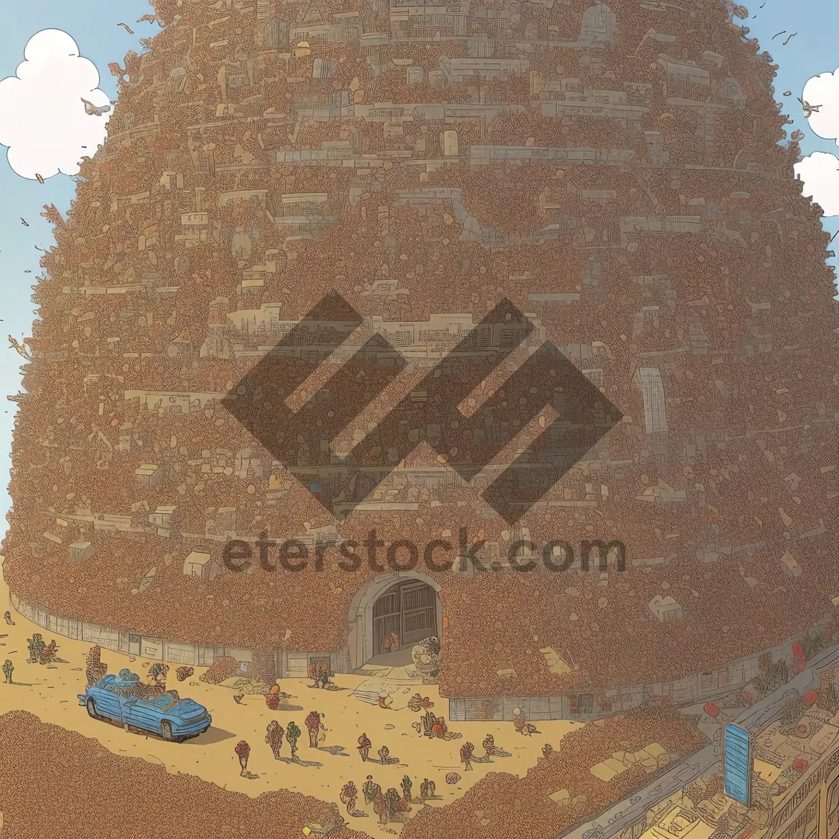 Picture of Ancient Fortress Memorial: A Testament in Stone