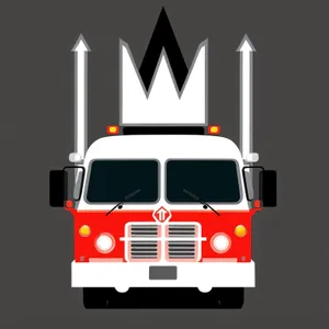 Fire Station Symbol - Iconic Sign Design