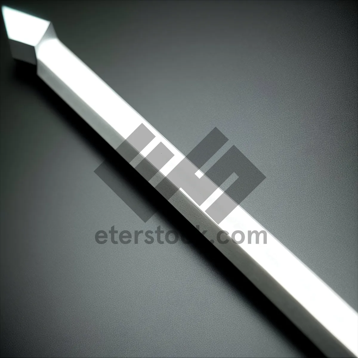 Picture of Metallic Blade: Intricate Design for Digital Wallpaper