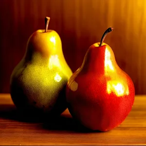 Ripe and Juicy Yellow Pear: Fresh and Delicious!