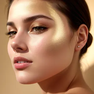 Flawless Beauty: Sensual Makeup Portrait