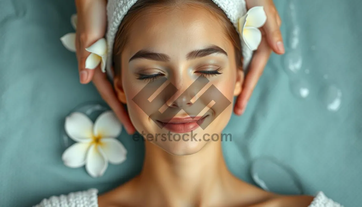 Picture of Healthy and fresh face of an attractive model