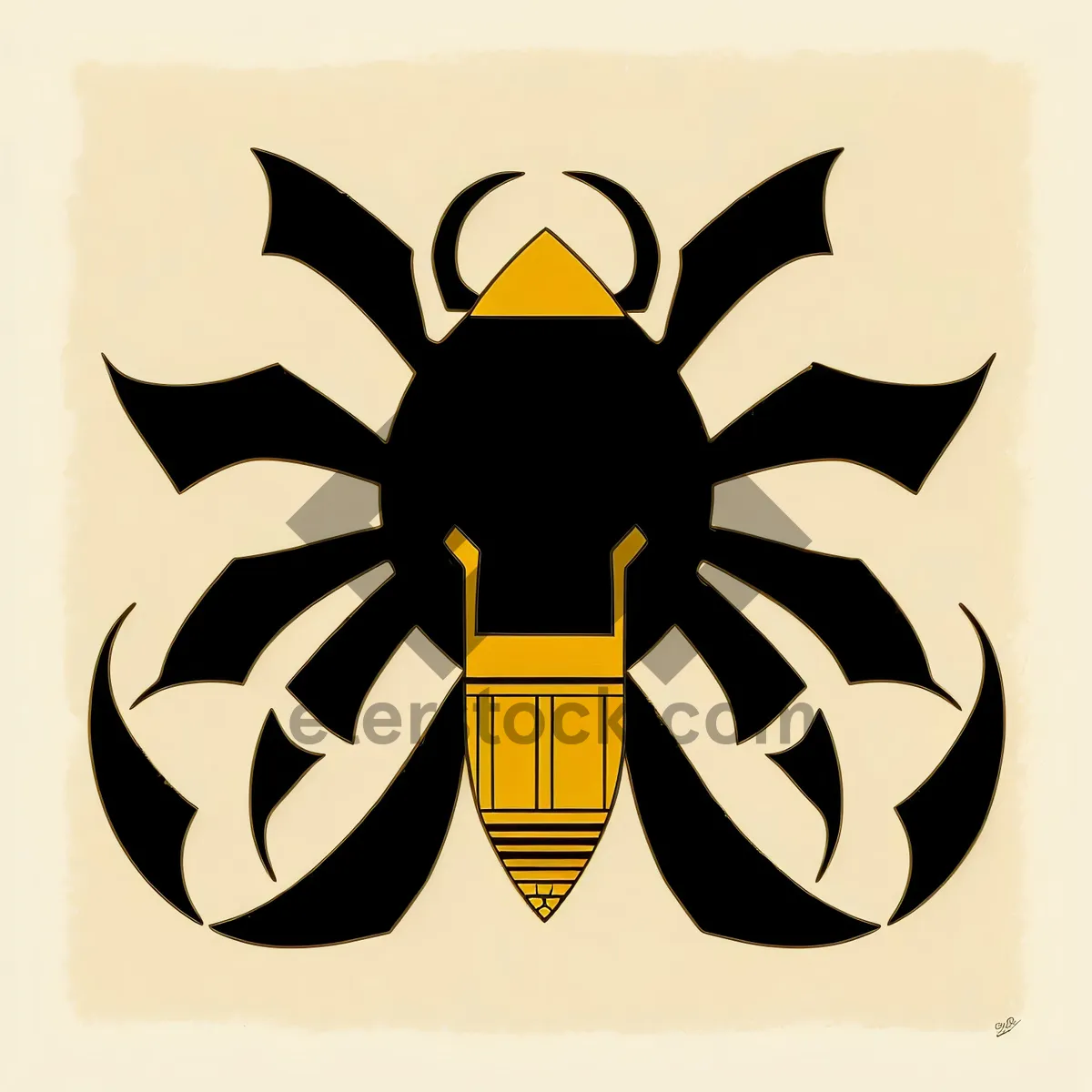 Picture of Black Heraldry Symbol Graphic Design Icon