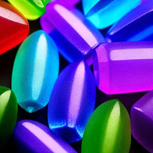 Vibrant Glow Tube Marker - Colorful Art Highlighter