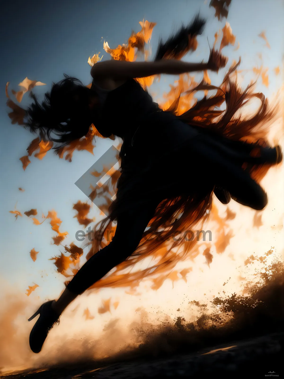 Picture of Intense Dance of Fiery Flames