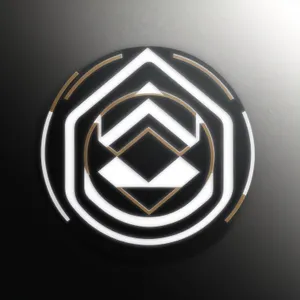 Shiny Black 3D Circle Button Icon