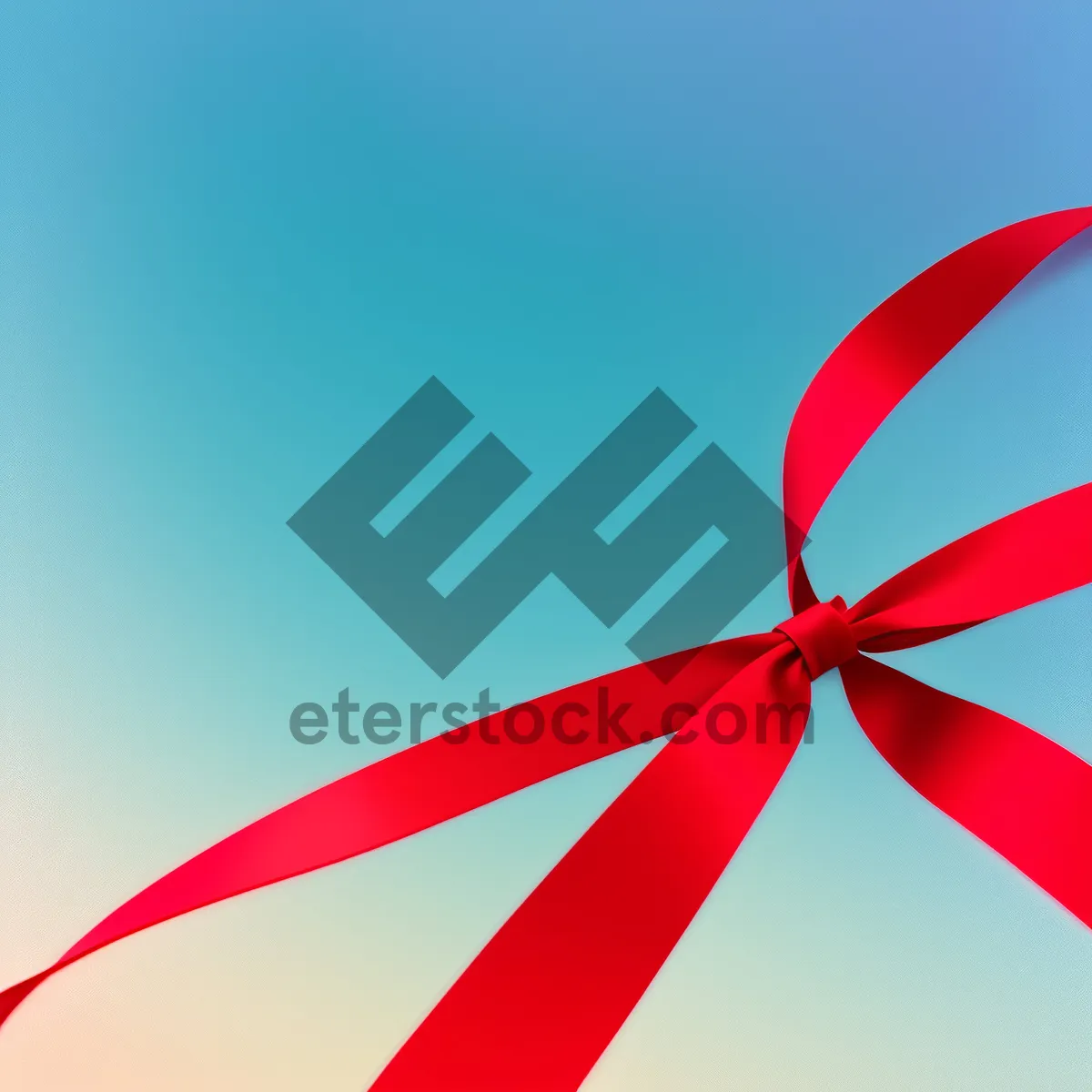 Picture of Patriotic Gift with Silk Ribbon and Symbolic Bow