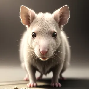 Furry Little Rodent with Cute Whiskers