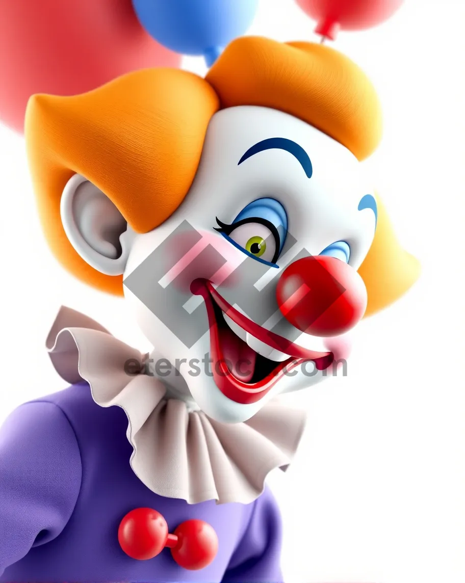 Picture of Cartoon character in colorful drawing style