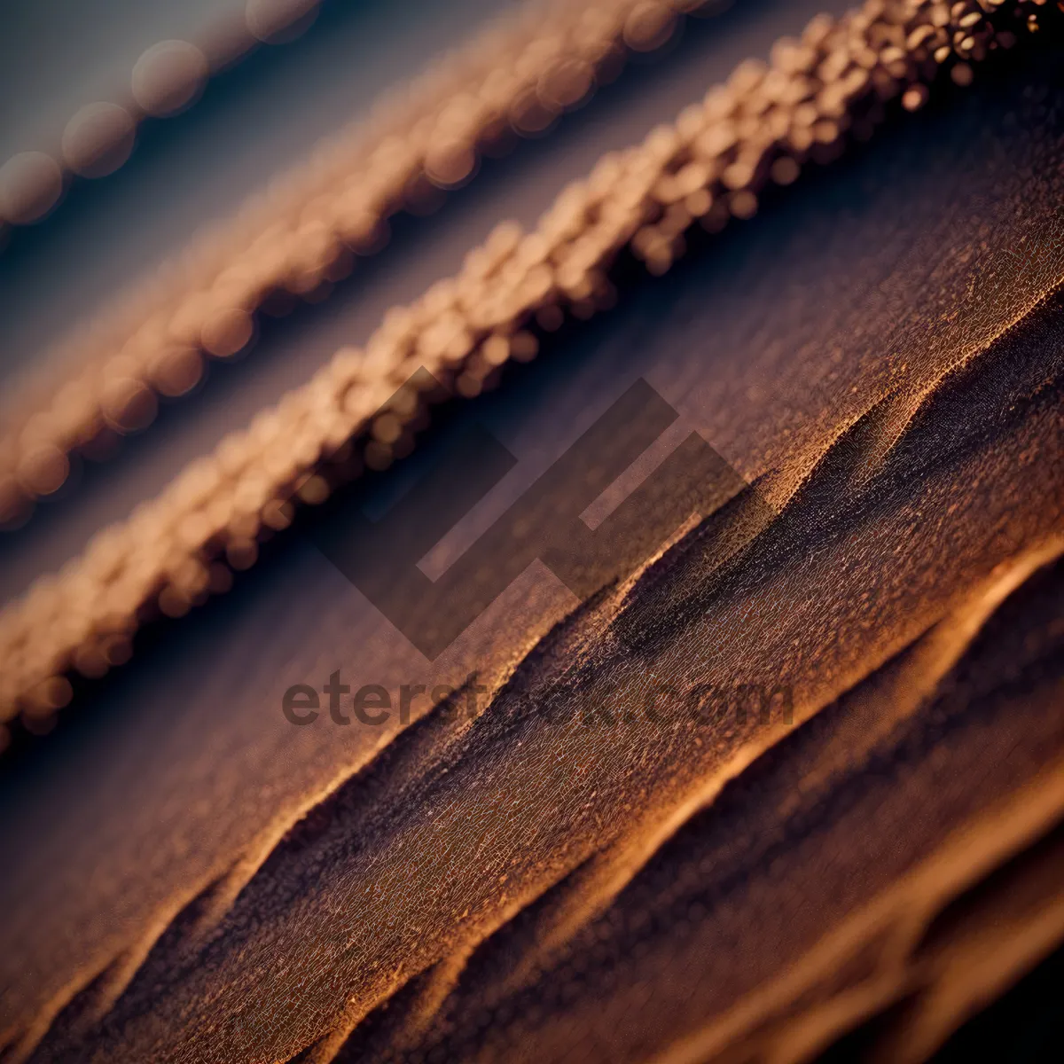 Picture of Desert Tile Roof: Textured Pattern in Heat