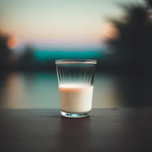 Frothy Espresso Pint with Milk Foam