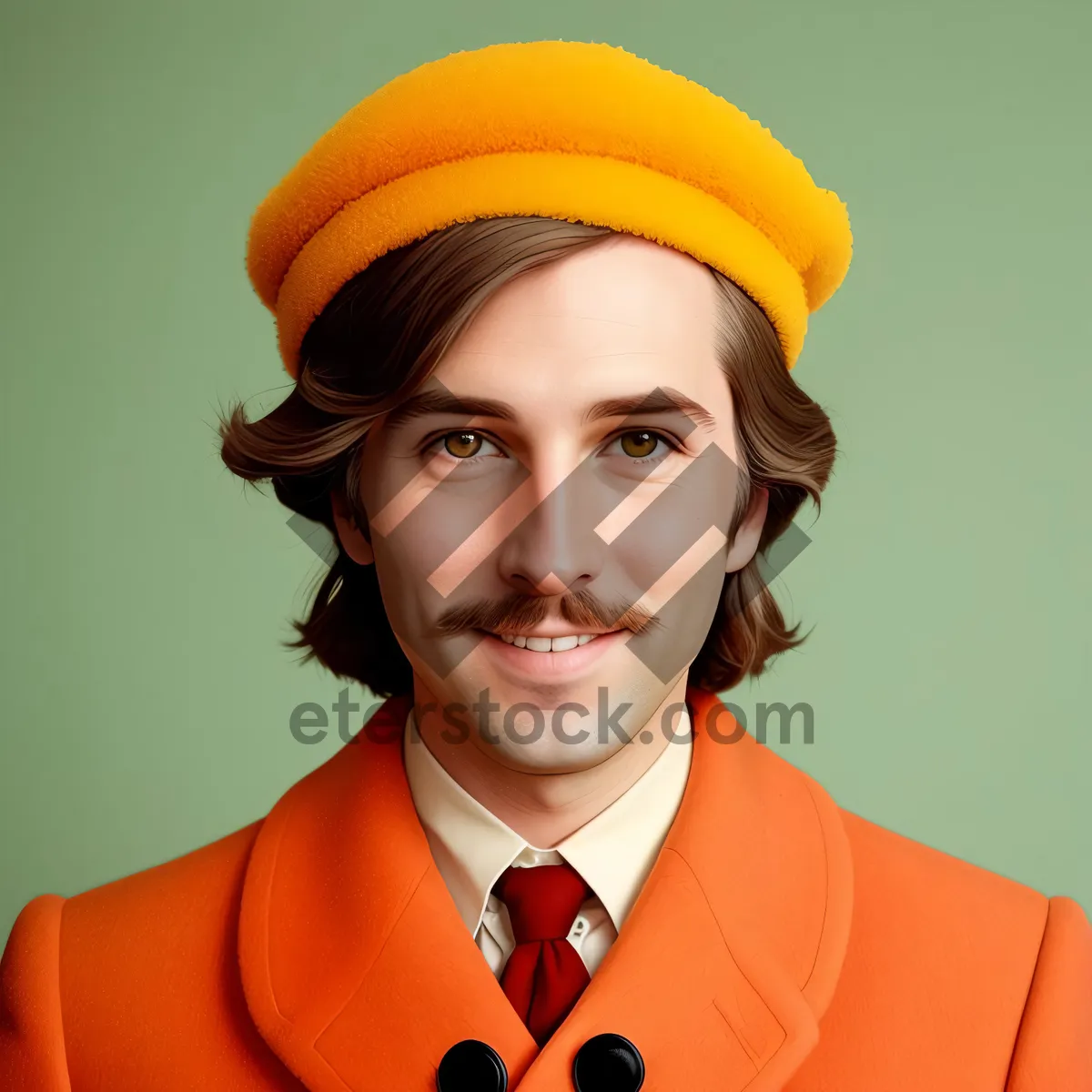 Picture of Smiling Construction Professional in Hard Hat