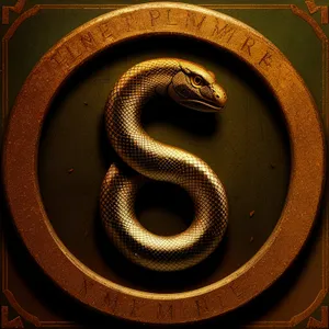 Wild King Snake - Nocturnal Reptile in Black